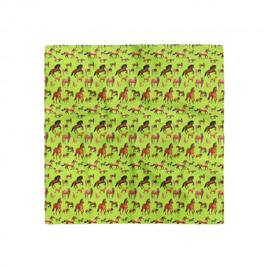 Batistă imprimeu "Cai"