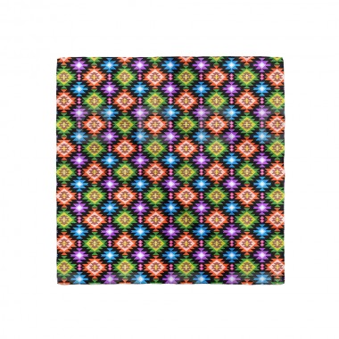 Batistă imprimeu "Tradțional multicolor"