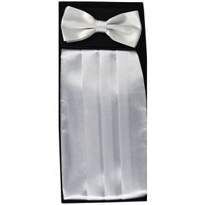 Set brau, papion, batista, alb