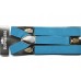 Bretele barbati, bleu turcoaz, uni 137