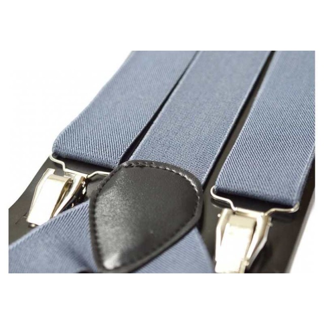 Bretele barbati gri uni 139