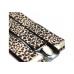 Bretele negre model ANIMAL PRINT