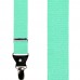 Bretele barbati verde menta, 4 cm