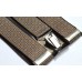 Bretele barbati crem cu patrate negre 322