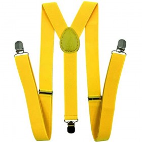Bretele barbati galbene, 3.5cm
