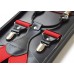 Bretele barbati rosii uni 270