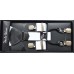 Bretele barbati albe uni 268