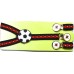 Bretele copii negre model minge 261