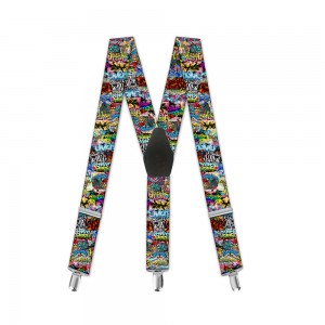 Bretele copii," Inspiratie Graffiti"