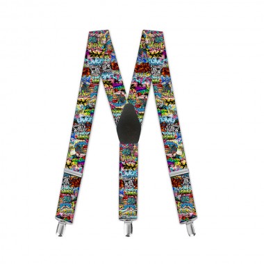 Bretele copii," Inspiratie Graffiti"