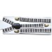 Bretele unisex, model Clape pian 232