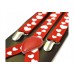 Bretele dama, rosii, model Pure Hearts 210
