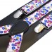 Bretele dama, model floral 1949