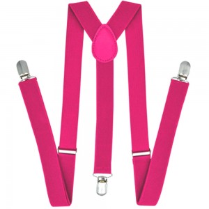 Bretele dama, roz fuchsia