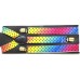 Bretele femei colorate cu buline negre 309