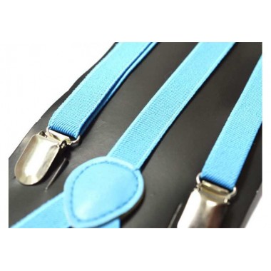 Bretele inguste blue 162