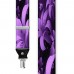 Bretele pantaloni personalizate, liliac,  flori mov