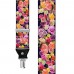 Bretele personalizate, model flori, trandafiri multicolori