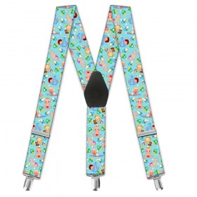 Bretele dama, personalizate, Botez de Poveste 