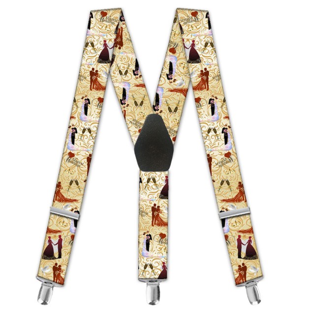 Bretele dama, personalizate, "Nunta Magica"