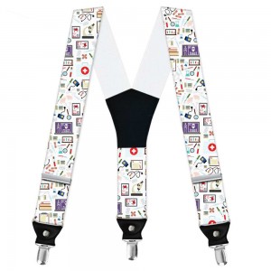 Bretele personalizate, tematic meseria Doctor, "Echipament Medical"