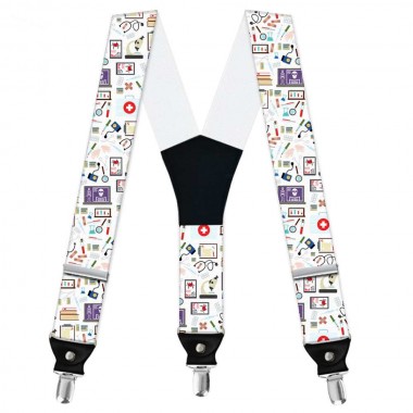 Bretele personalizate, tematic meseria Doctor, "Echipament Medical"
