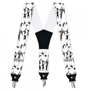 Bretele personalizate, model "Acrobatie"