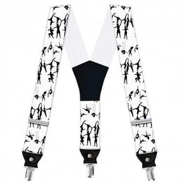 Bretele personalizate, model "Acrobatie"