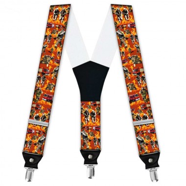 Bretele personalizate "Pompier - Lupta cu Flăcările"