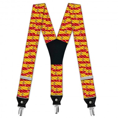 Bretele pantaloni, design "Steagul Spaniei"