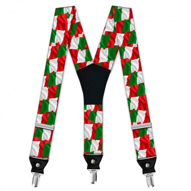 Bretele pantaloni, model "Steagul Italiei"