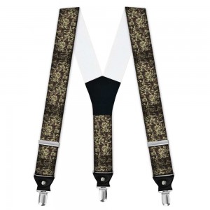 Bretele barbati personalizate, camuflaj army