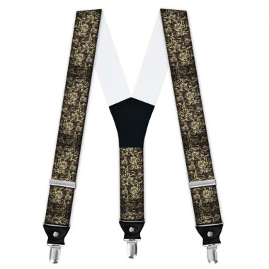 Bretele barbati personalizate, camuflaj army