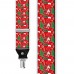 Bretele pantaloni personalizate tematic Craciun, design braduleti