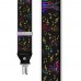 Bretele pantaloni personalizate, note muzicale colorate