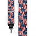Bretele barbati personalizate, model "Steagul Americii"