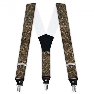 Bretele pantaloni personalizate, vânătoare de rațe, camuflaj