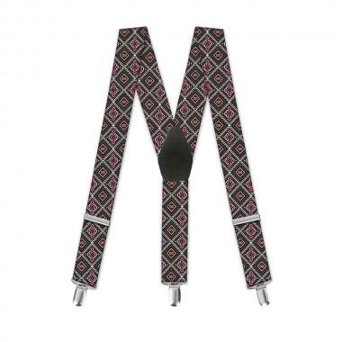 Bretele copii, imprimeu "Traditional Design Romburi"