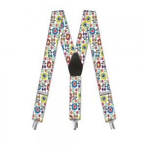 Bretele copii, imprimeu "Traditional Floral Multicolor"