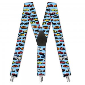 Bretele damă, imprimeu "Mașini"