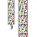 Bretele dama, imprimeu "Traditional Floral Multicolor"