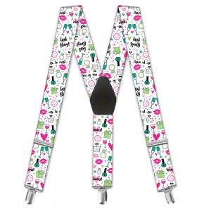 Bretele damă personalizate, model "Last Bling"