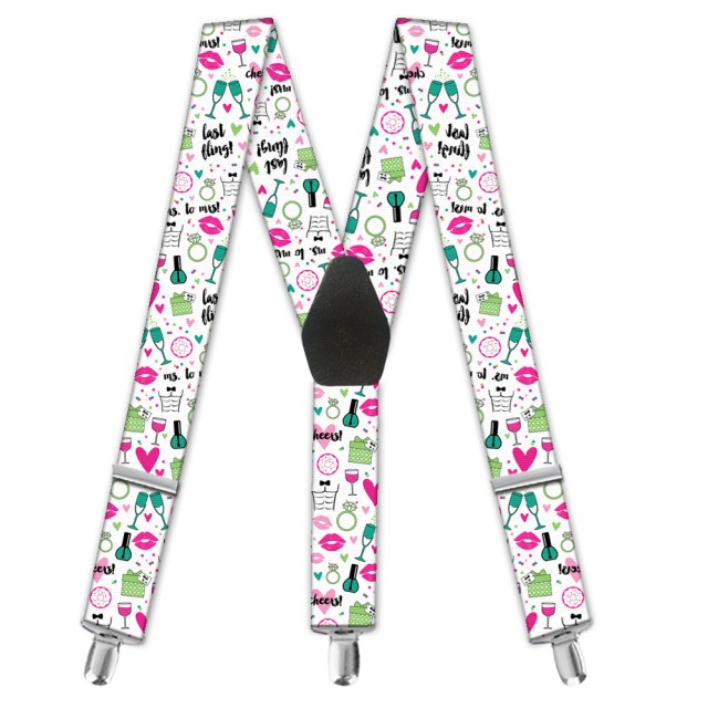 Bretele damă personalizate, model "Last Bling"