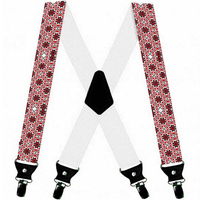 Bretele personalizate, model traditional romanesc