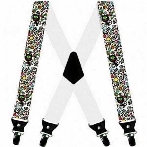 Bretele personalizate pisicute, model abstract