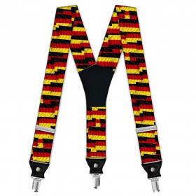 Bretele pantaloni barbati, model "Steagul Germaniei" 