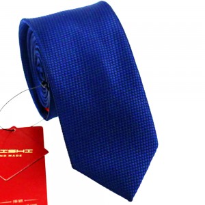 Cravată slim albastru Safir