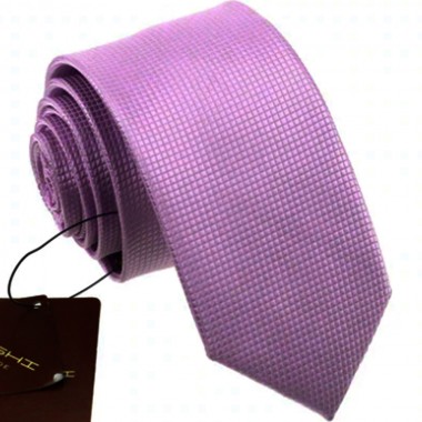 Cravata slim lila