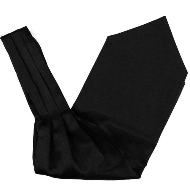 Esarfa ascot neagra