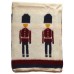 Fular unisex, bej deschis, model soldati Queen's Guard